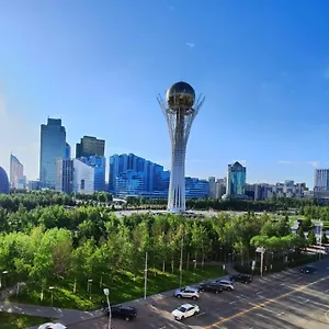 36 3х комн кв на 1-8 человек с шикарным видом на байтерек Апартаменты Астана